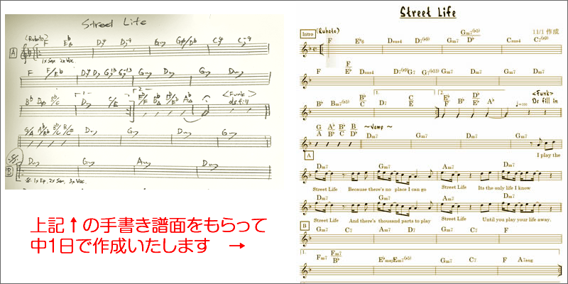 楽譜サンプル